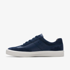 Makea Court Navy Leather | Clarks on Sale