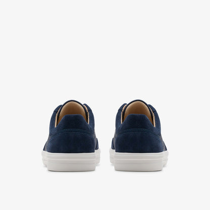 Makea Court Navy Leather | Clarks on Sale