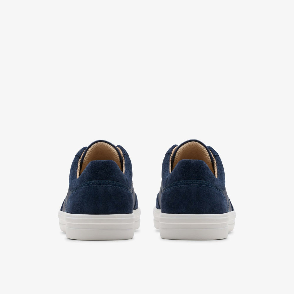 Makea Court Navy Leather | Clarks on Sale