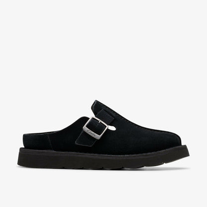 Solsbury Mule Black Suede | Clarks Sale