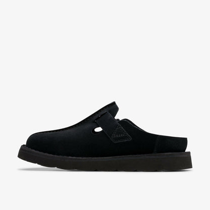 Solsbury Mule Black Suede | Clarks Sale
