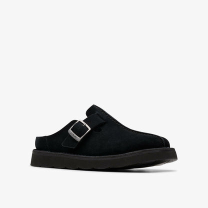 Solsbury Mule Black Suede | Clarks Sale