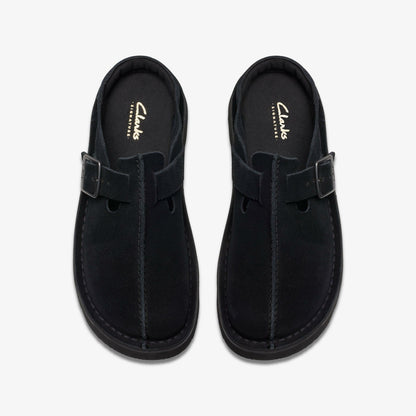 Solsbury Mule Black Suede | Clarks Sale