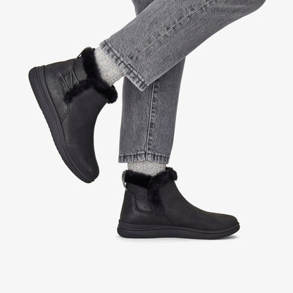 Brinkley Fur Black Combination | Clarks Sale