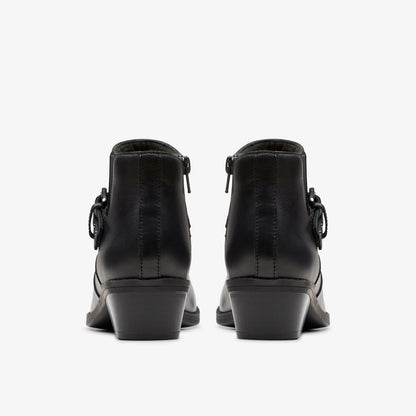 Danyelle Wish Black Leather | Clarks outlet
