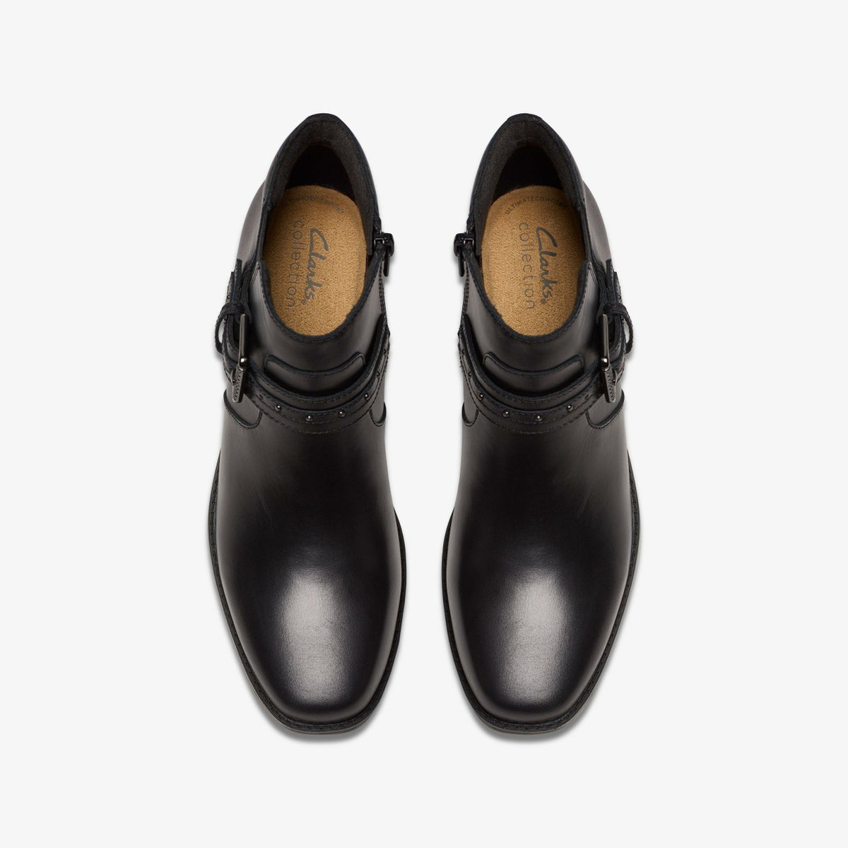 Danyelle Wish Black Leather | Clarks outlet