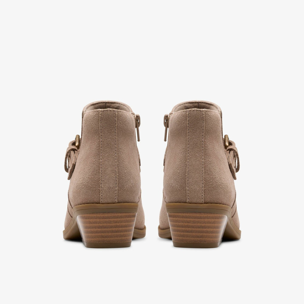 Danyelle Wish Light Taupe Suede | Clarks outlet