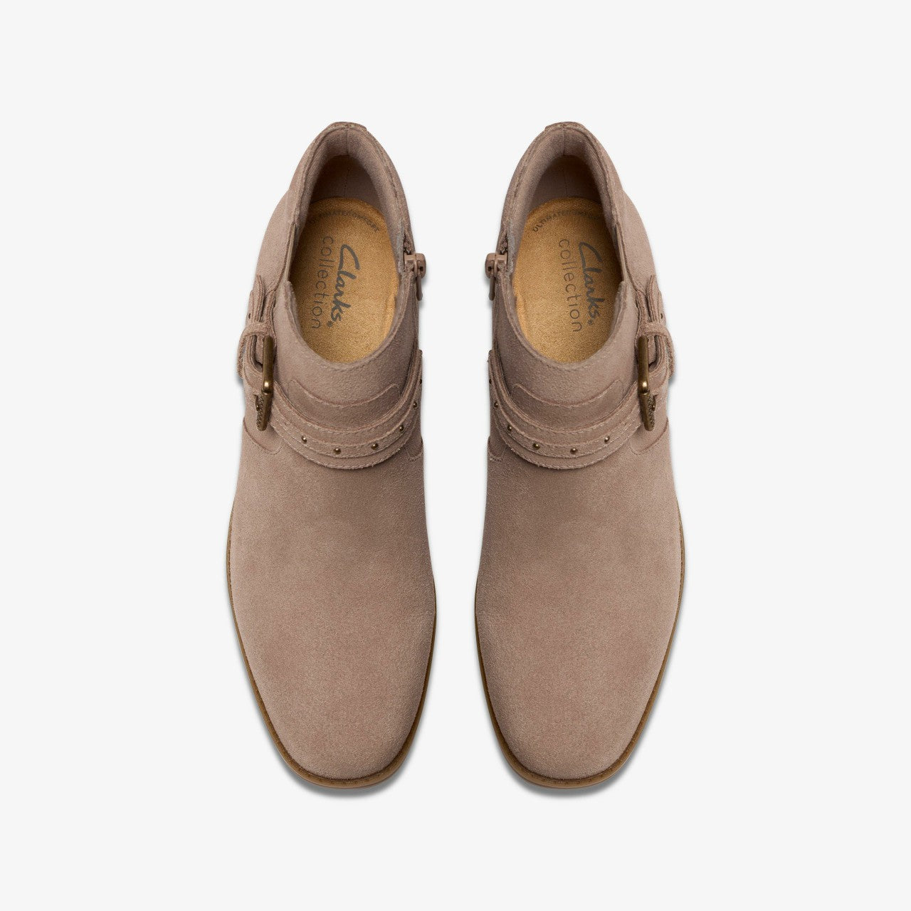 Danyelle Wish Light Taupe Suede | Clarks outlet
