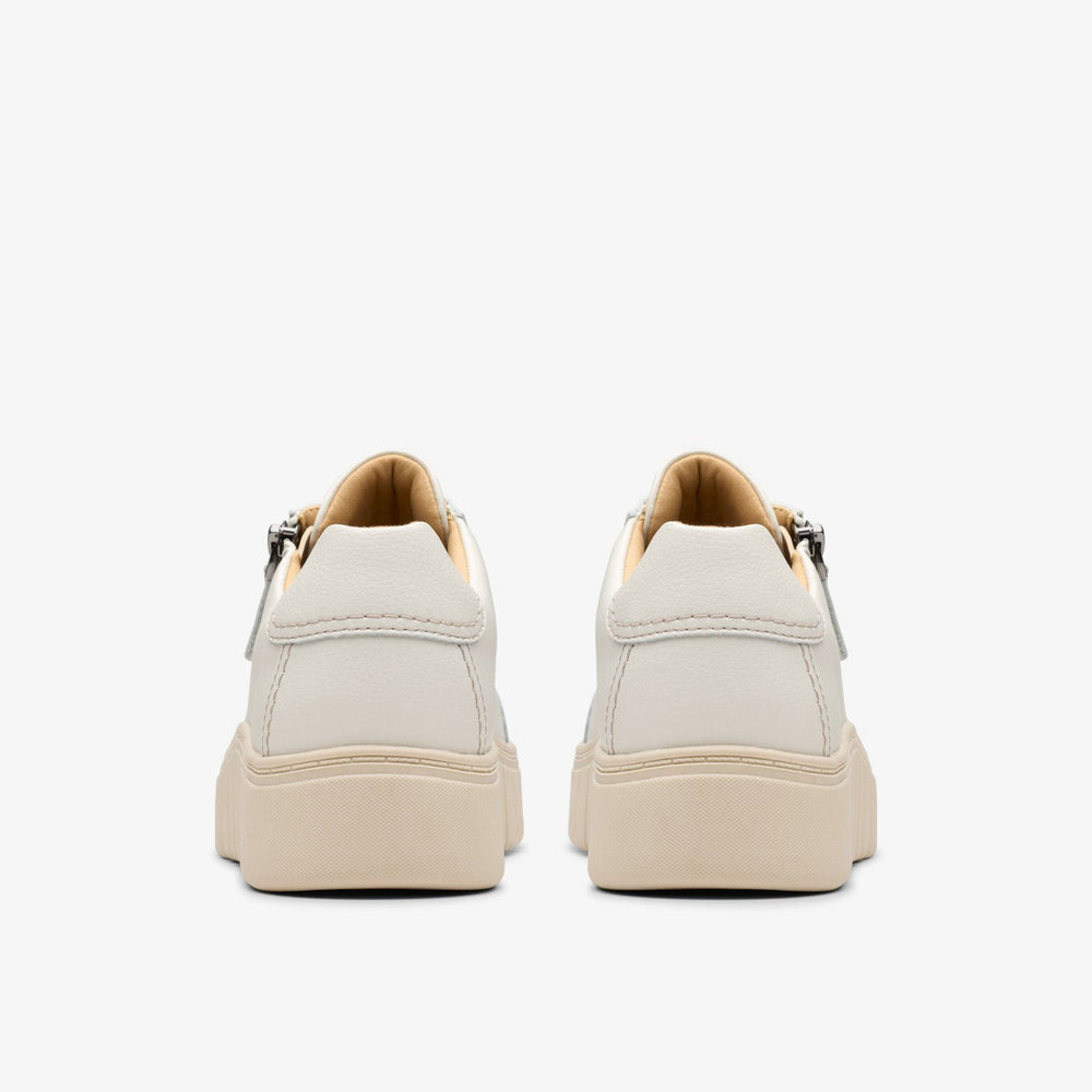 Mykah Joy Off White Leather | Clarks discount