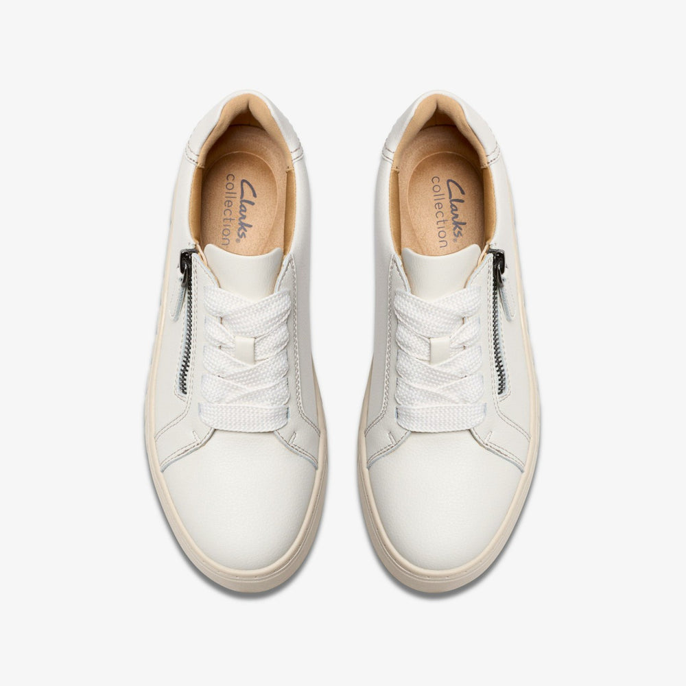 Mykah Joy Off White Leather | Clarks discount