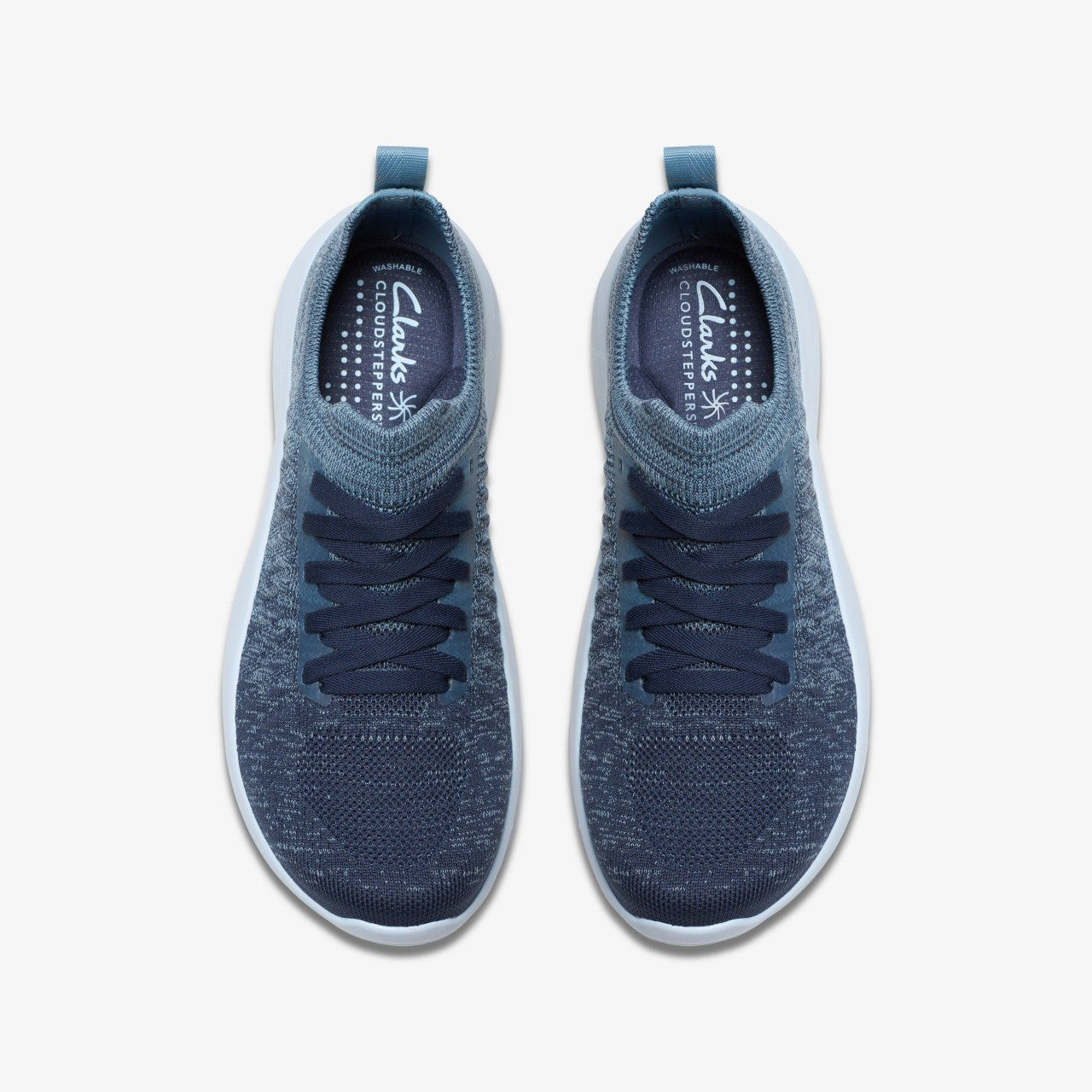 Solevana Lace Light Blue Combination | Clarks outlet