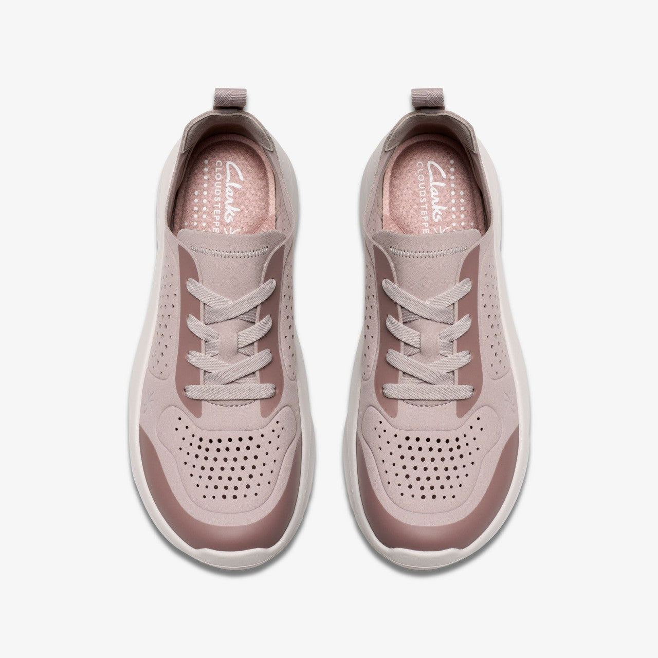Solevana Tie Mauve Combination | Clarks for sale