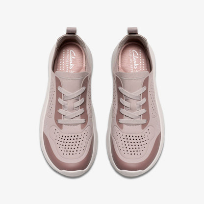 Solevana Tie Mauve Combination | Clarks for sale