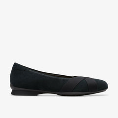Jazmynn Gem Black Suede | Clarks discount