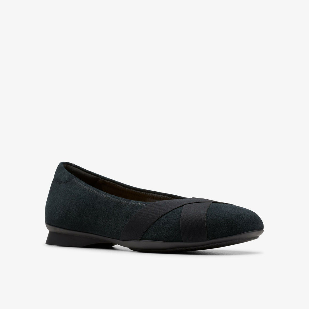 Jazmynn Gem Black Suede | Clarks discount