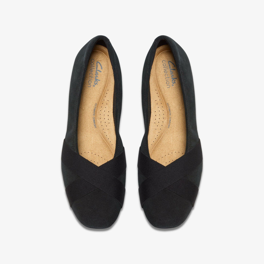 Jazmynn Gem Black Suede | Clarks discount