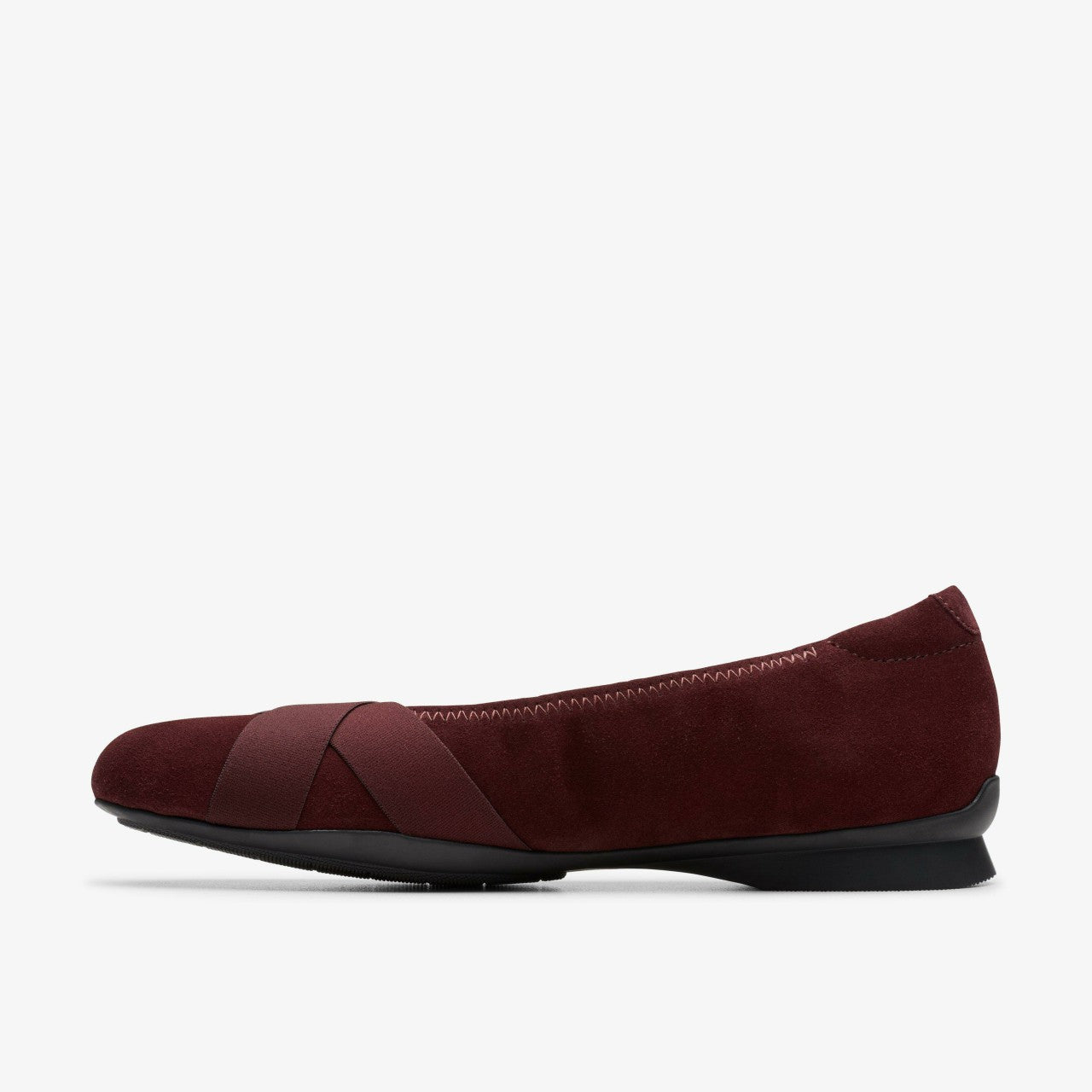 Jazmynn Gem Merlot Suede | Clarks outlet