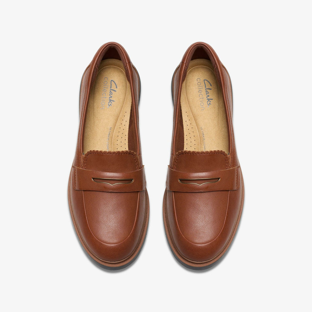 Westlynn Glow Tan Leather | Clarks for sale