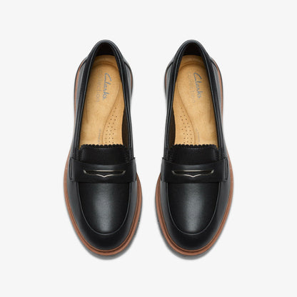 Westlynn Glow Black Leather | Clarks Sale