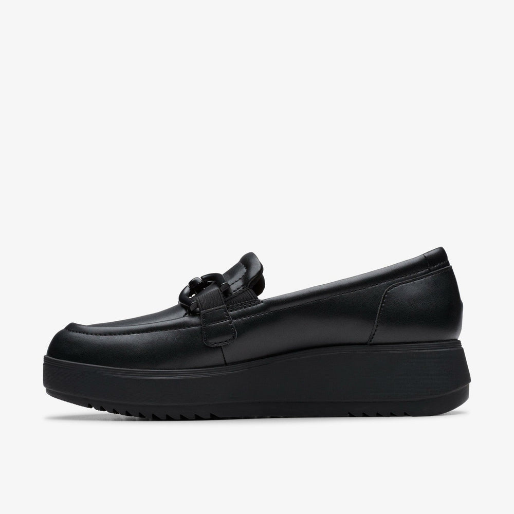 Zylah Top Black Leather | Clarks online