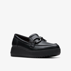 Zylah Top Black Leather | Clarks online
