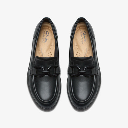 Zylah Top Black Leather | Clarks online