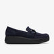 Navy Suede