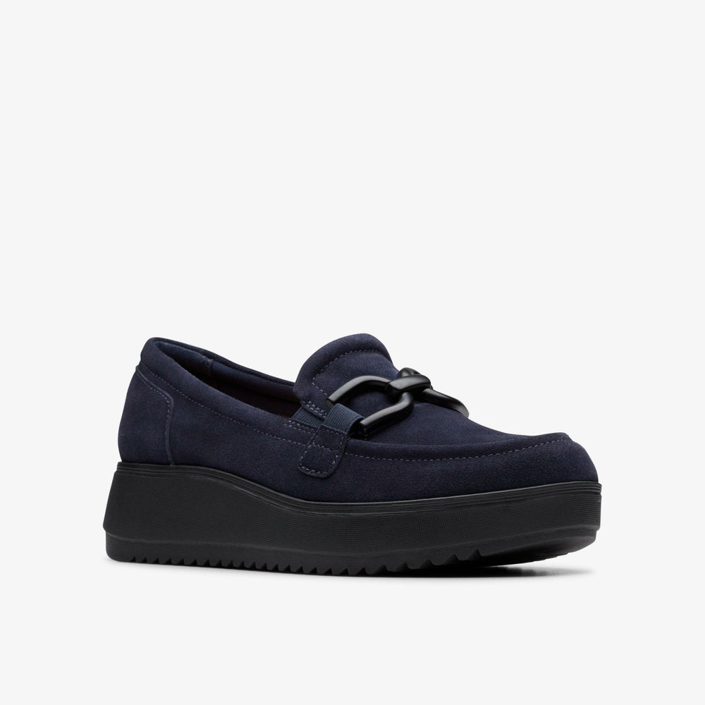 Zylah Top Navy Suede | Clarks Sale
