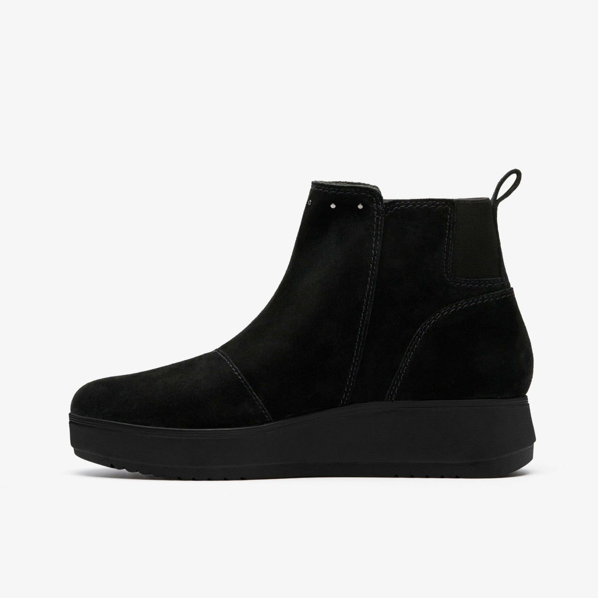 Zylah Willow Black Suede | Clarks on Sale