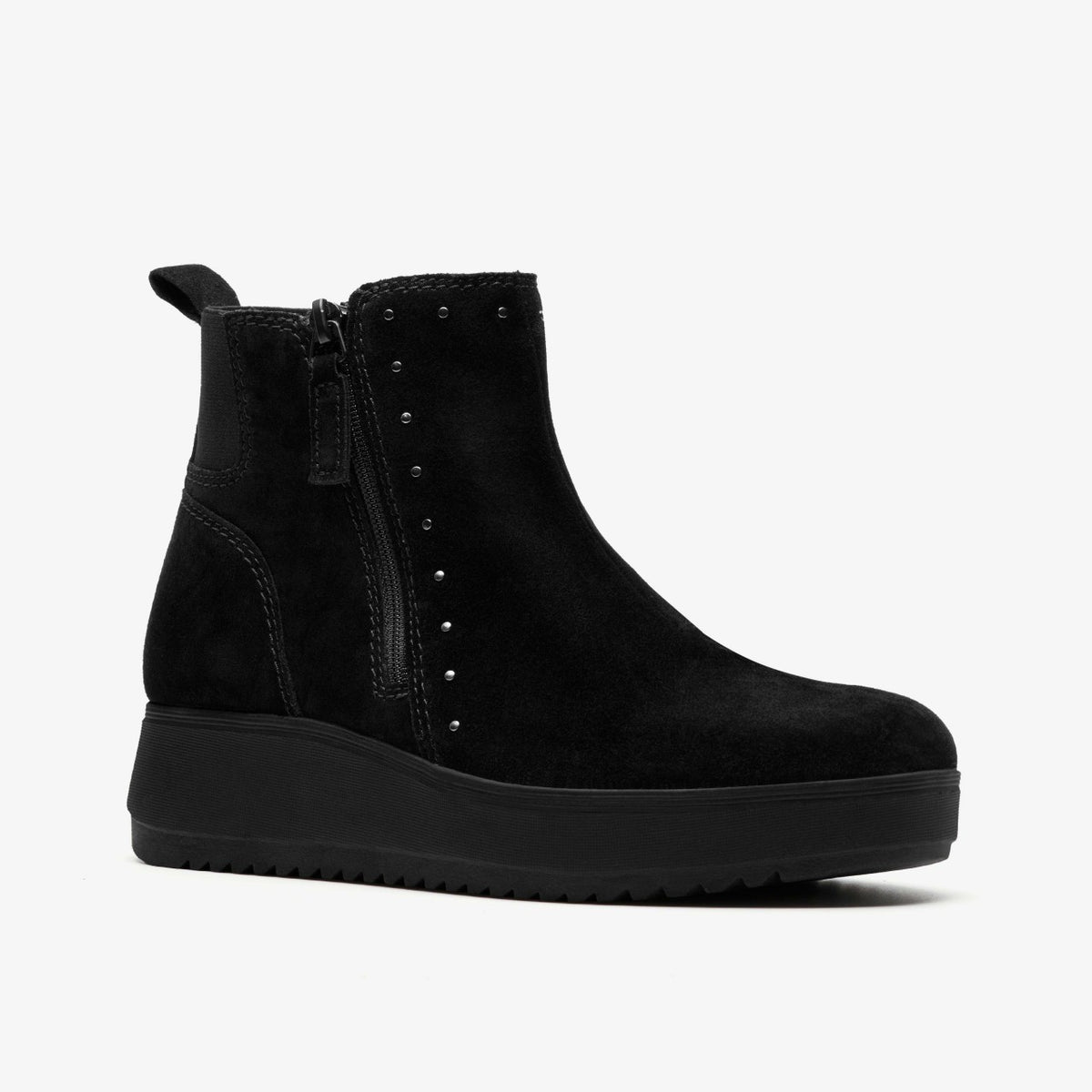 Zylah Willow Black Suede | Clarks on Sale