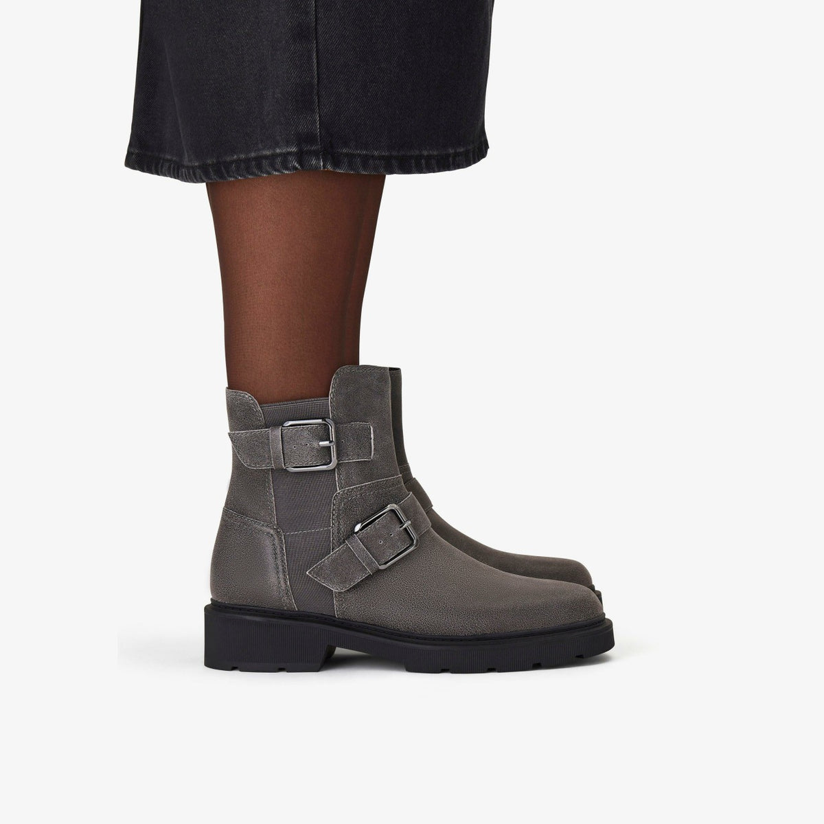 Lauryl Bay Dark Grey Leather | Clarks online