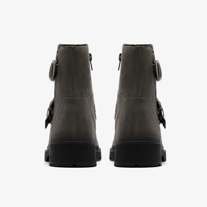 Lauryl Bay Dark Grey Leather | Clarks online