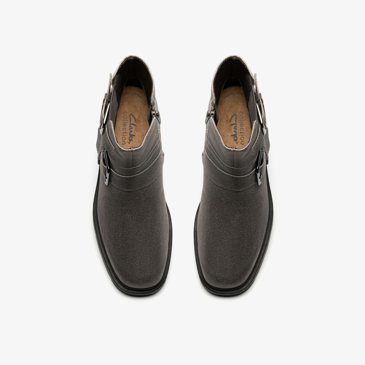 Lauryl Bay Dark Grey Leather | Clarks online