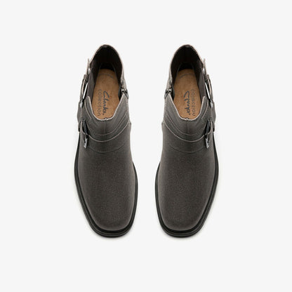 Lauryl Bay Dark Grey Leather | Clarks online