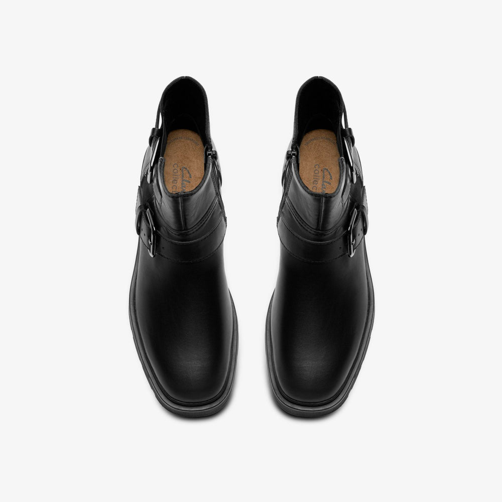 Lauryl Bay Black Leather | Clarks on Sale