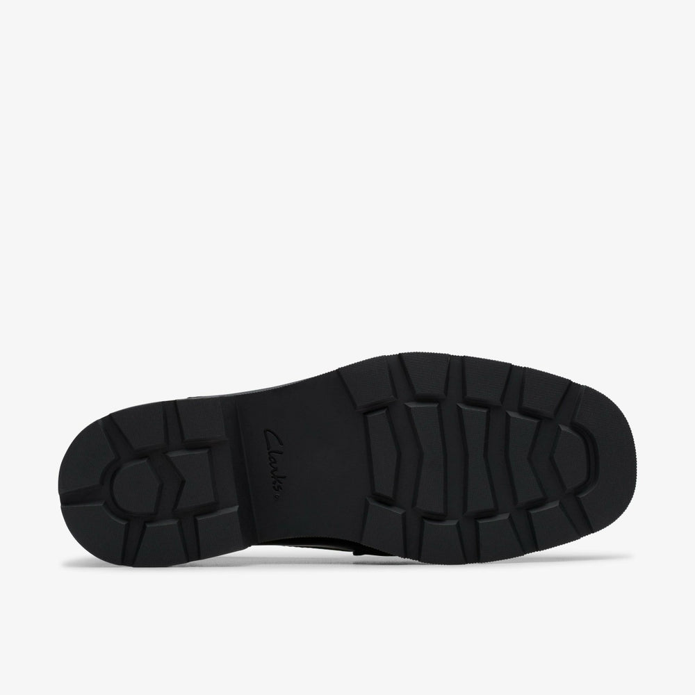 Lauryl Tassel Black Leather | Clarks for sale
