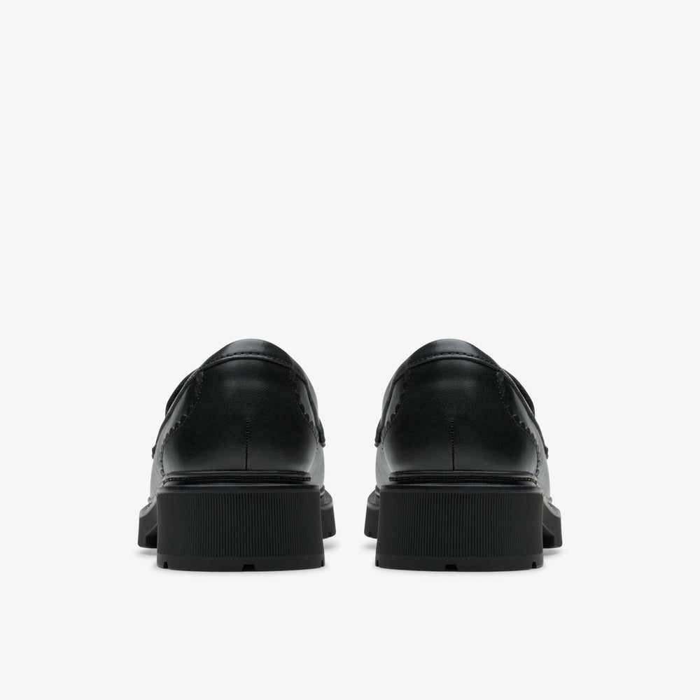Lauryl Tassel Black Leather | Clarks for sale