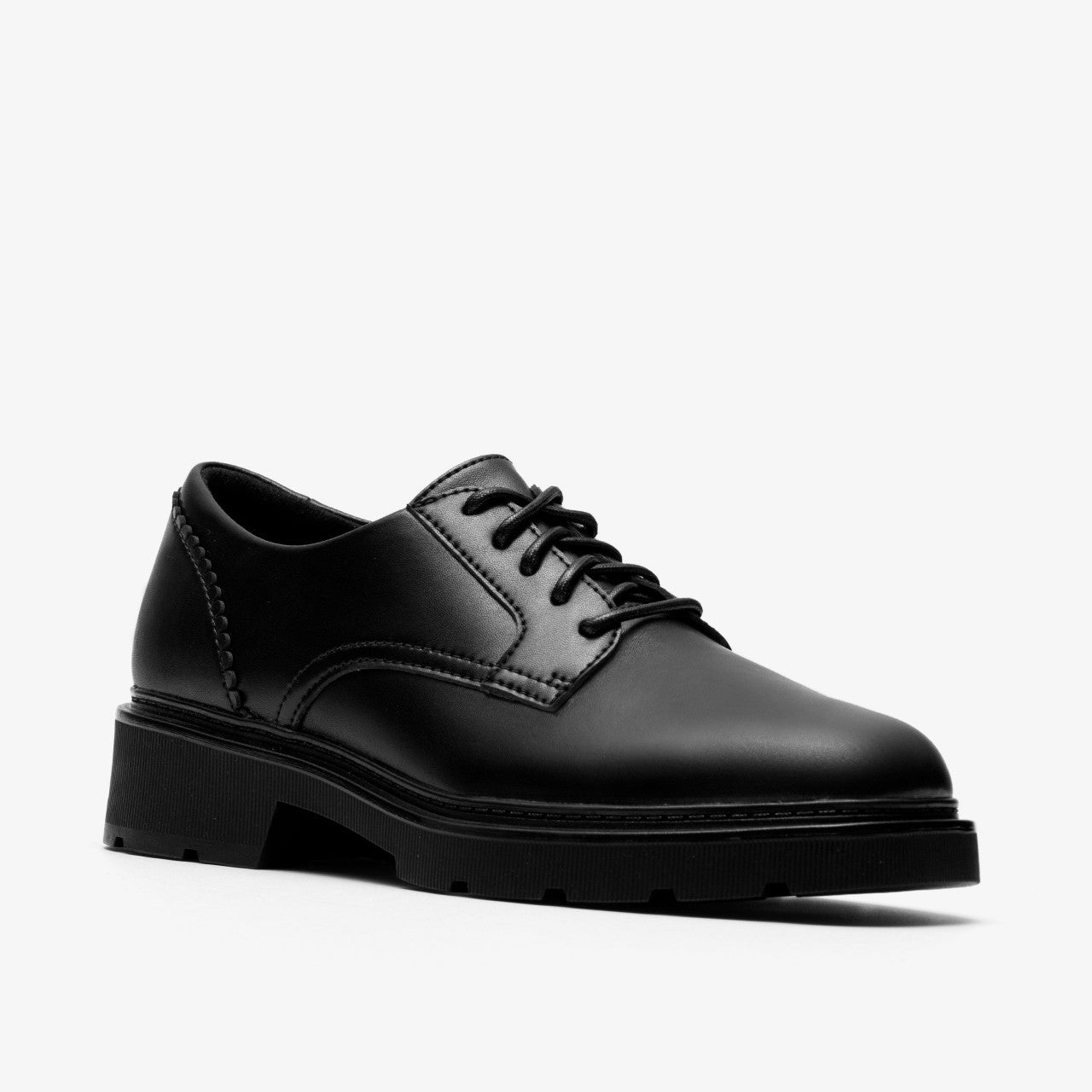 Lauryl Lace Black Leather | Clarks online