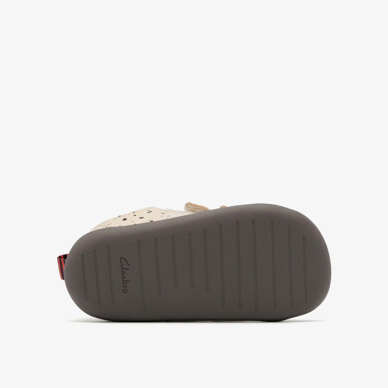 Roamer Wish Toddler Off White Print | Clarks on Sale