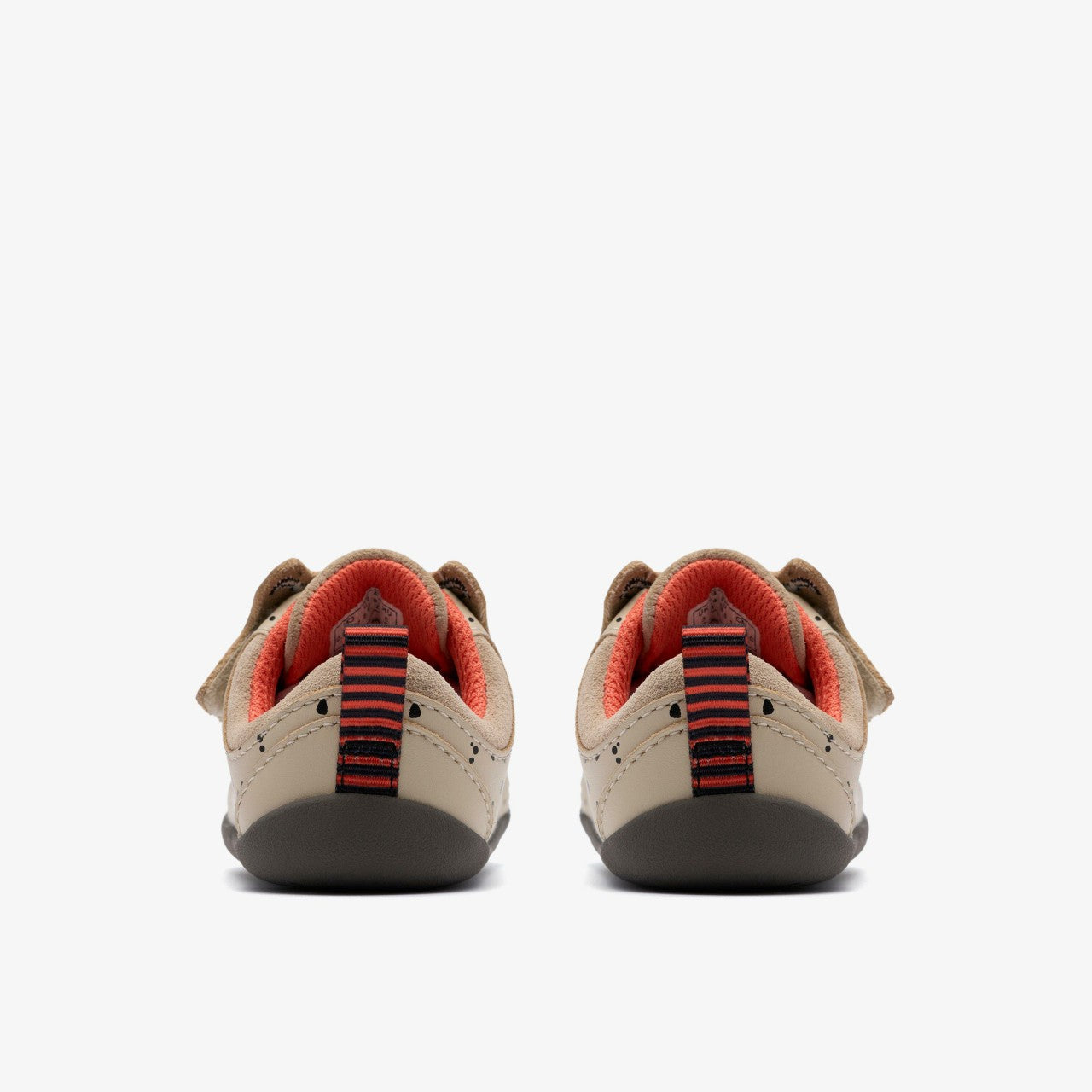Roamer Wish Toddler Off White Print | Clarks on Sale