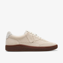 Craft Rally Ace Off White Suede | Clarks outlet