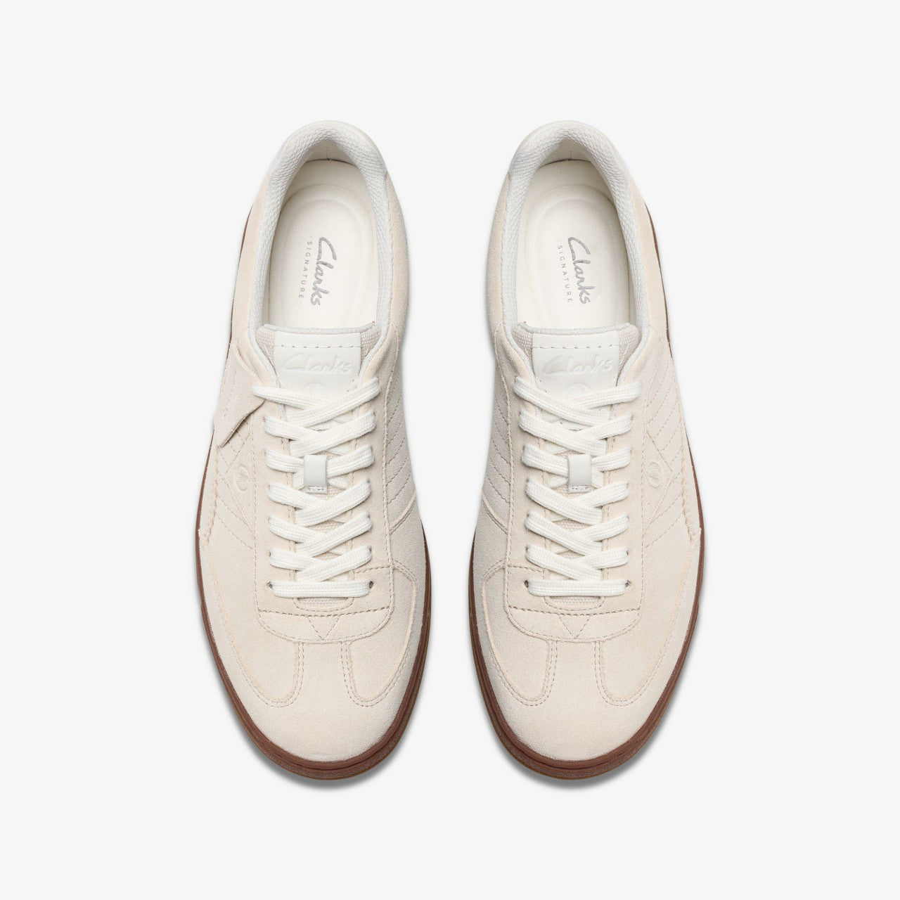 Craft Rally Ace Off White Suede | Clarks outlet