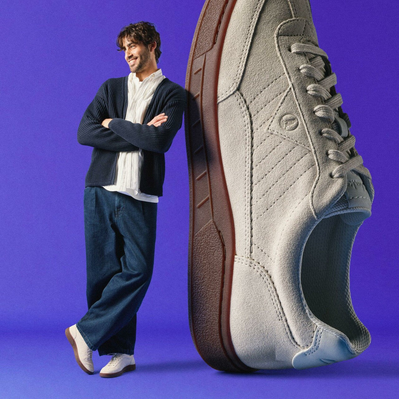 Craft Rally Ace Off White Suede | Clarks outlet