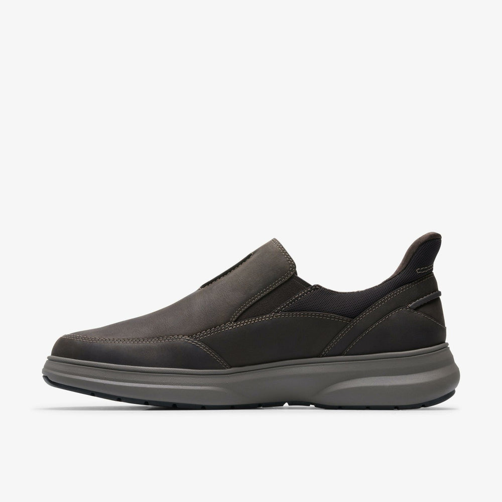 Mullan Step Dark Brown Leather | Clarks outlet