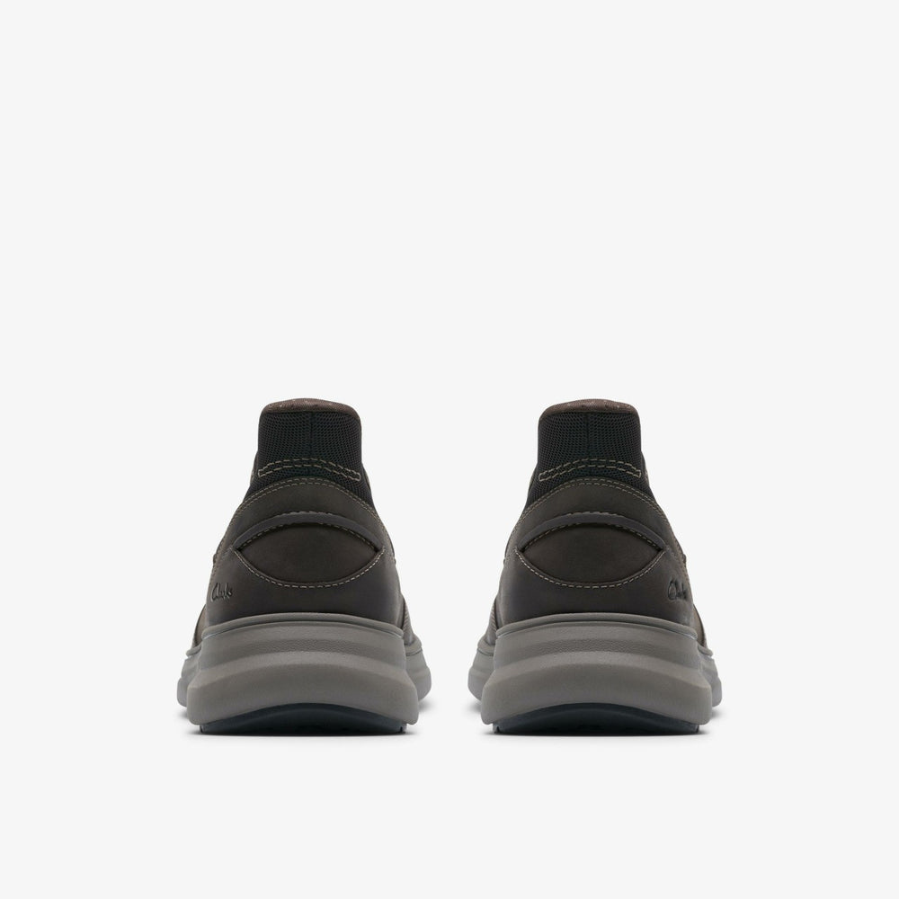 Mullan Step Dark Brown Leather | Clarks outlet