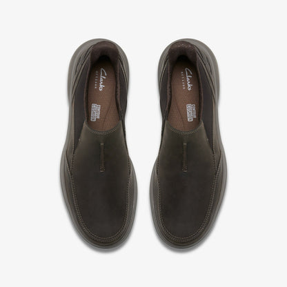 Mullan Step Dark Brown Leather | Clarks outlet