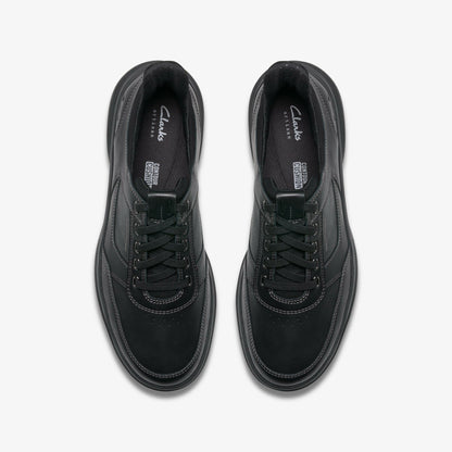 Mullan Easy Black Leather | Clarks for sale