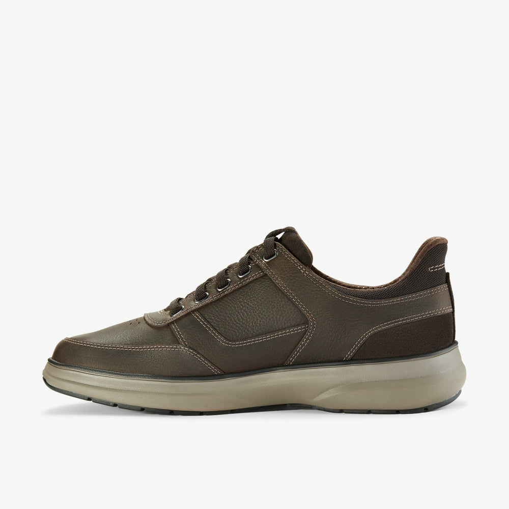 Mullan Easy Dark Brown Leather | Clarks online