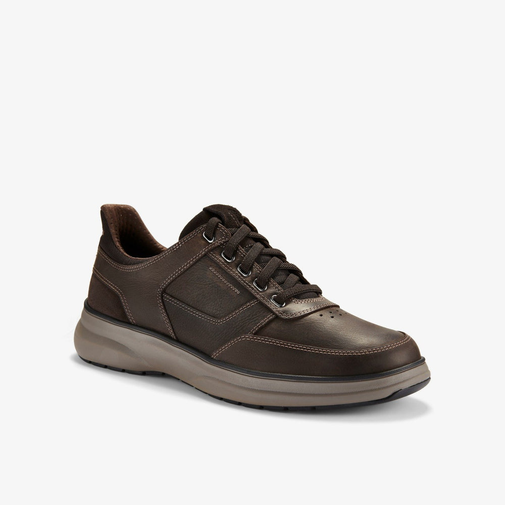 Mullan Easy Dark Brown Leather | Clarks online