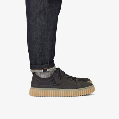 Torhill Lace Dark Grey Nubuck | Clarks outlet